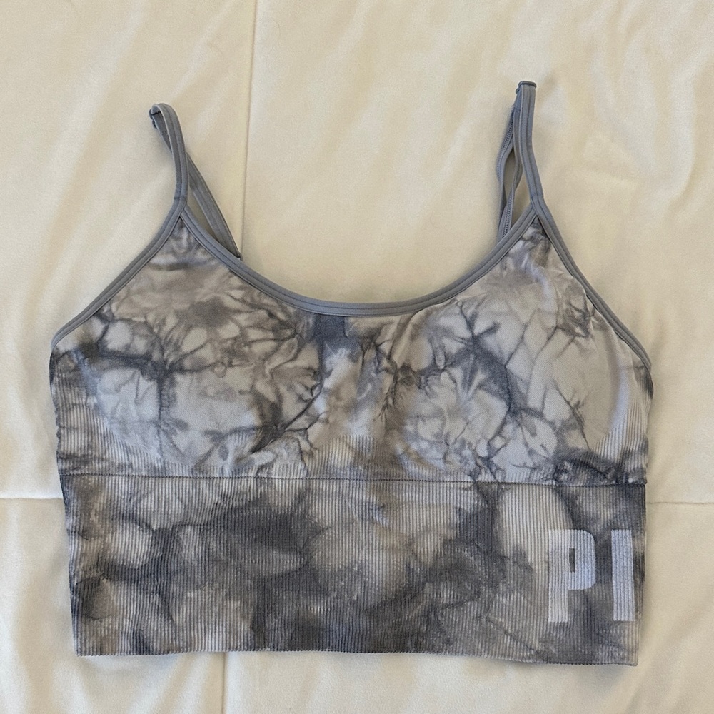 PINK Victoria's Secret Marble Sports Bra